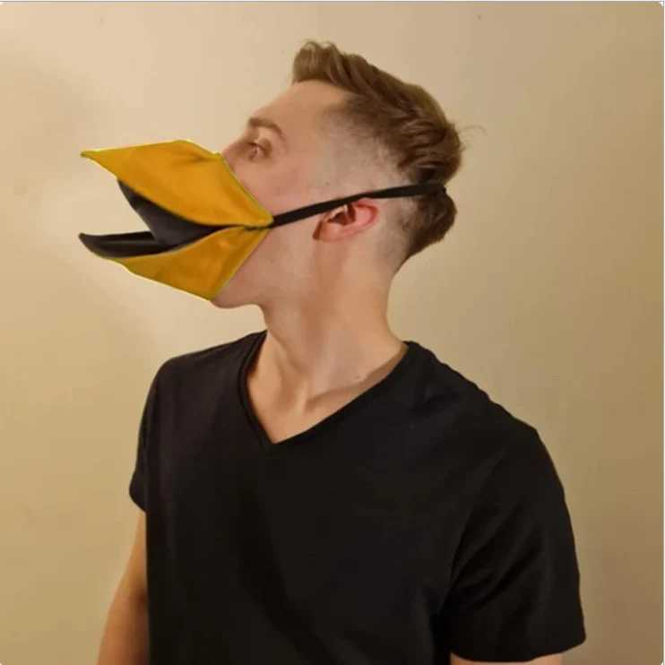 Duck Face Mask