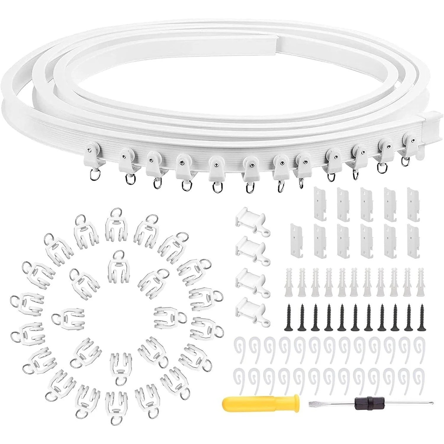 Easy Install Curtain Rail