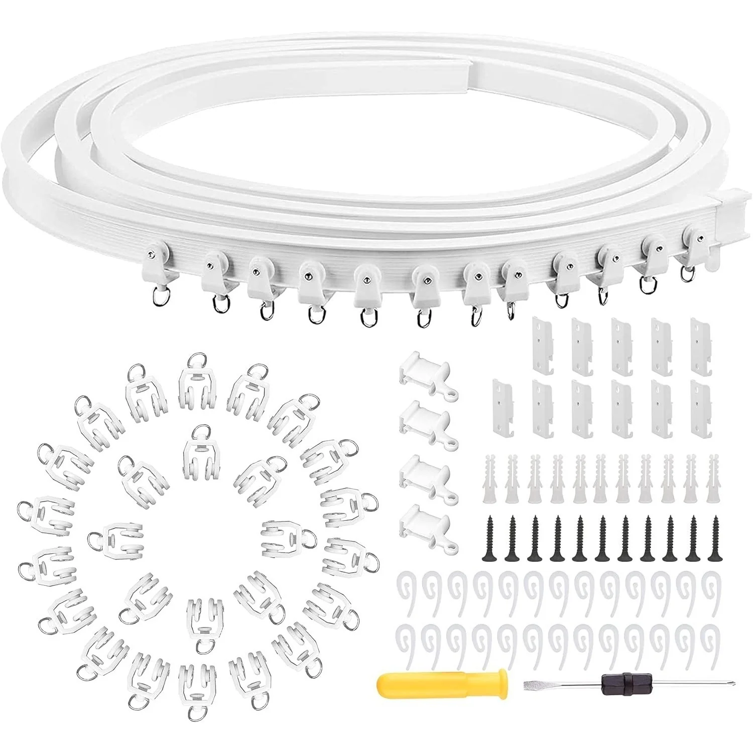Easy Install Curtain Rail