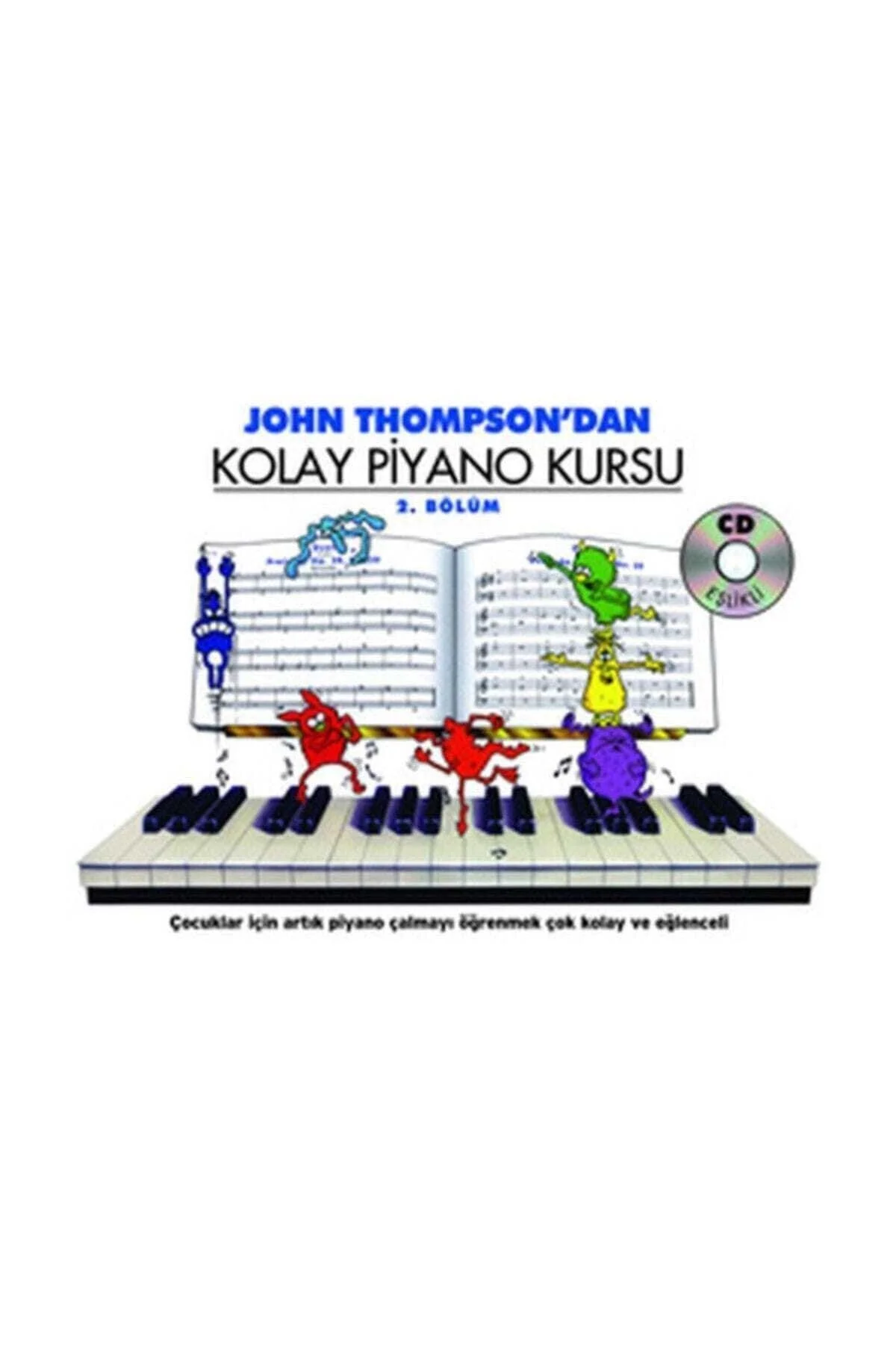 Beginner-friendly piano learning book part 2 for adults and children