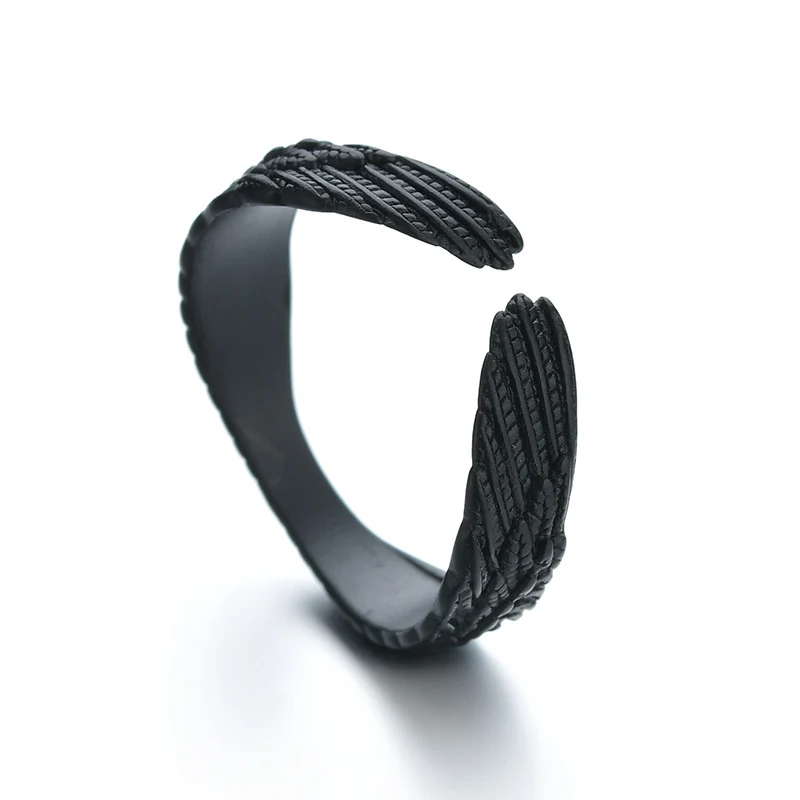 Edgy Wing Ring