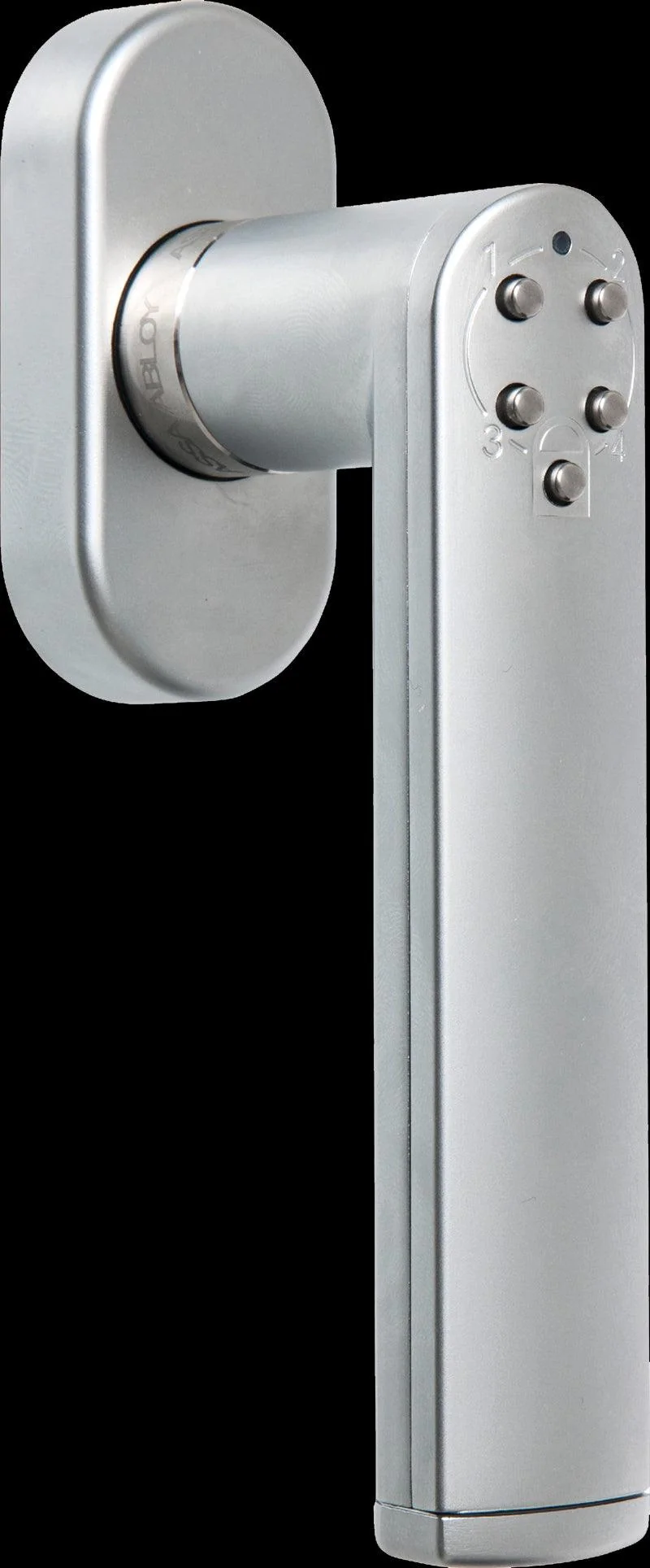Six-digit code entry window with blocking function
