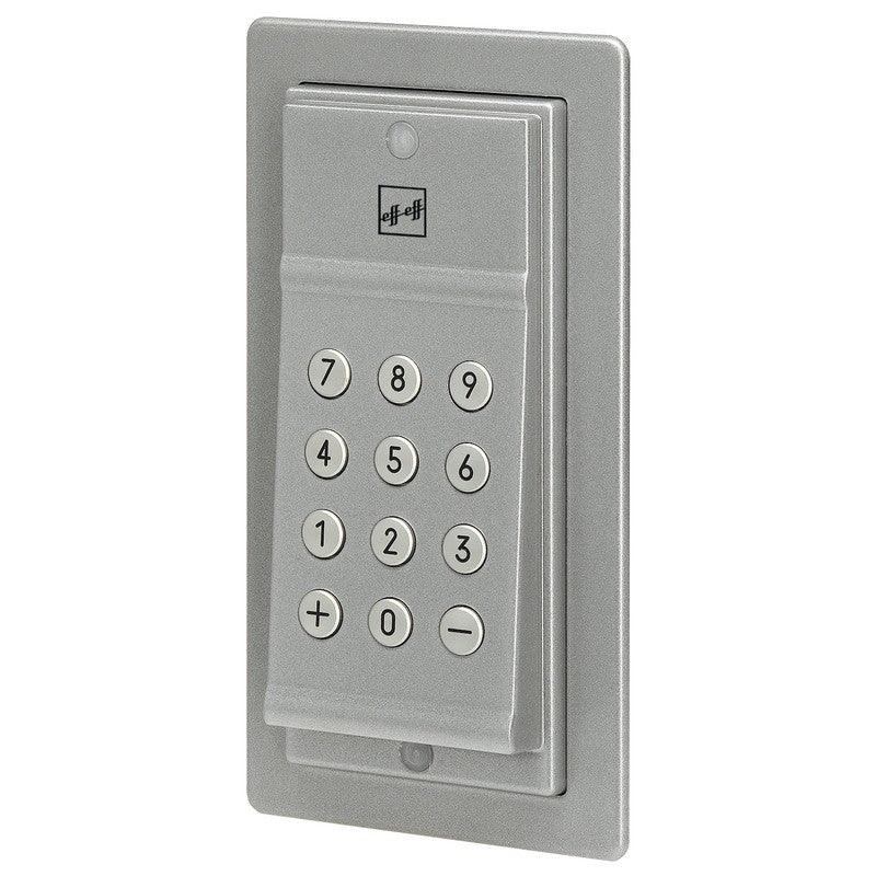 Surface mount pin code keyboard for doors