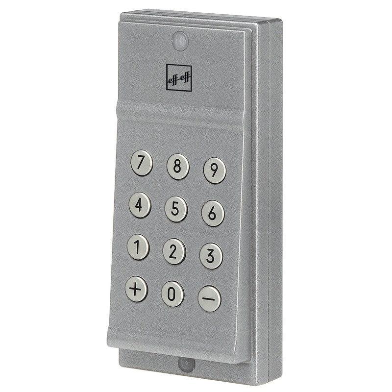 Surface mount pin code keyboard for doors