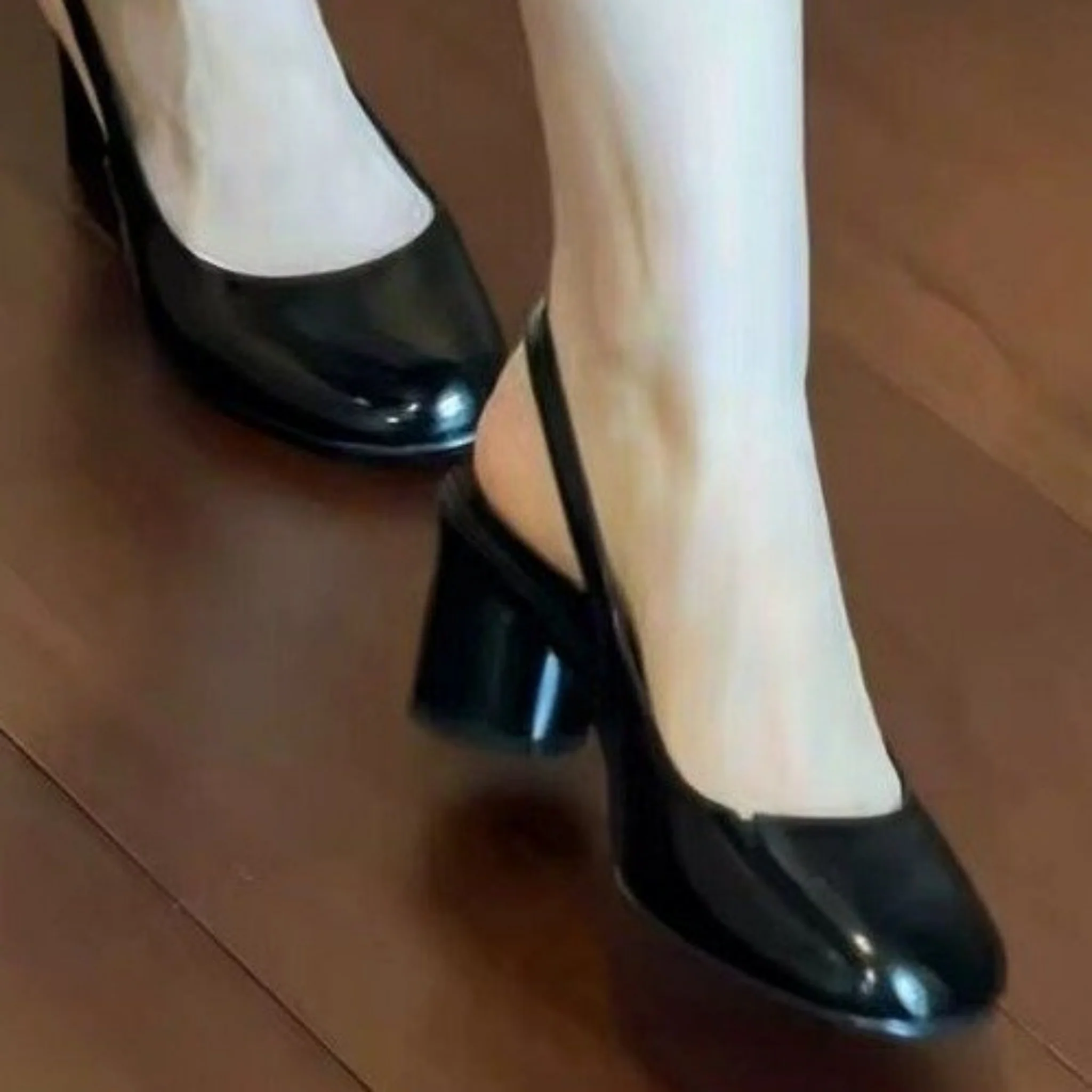 Elegant Block Heel Shoes