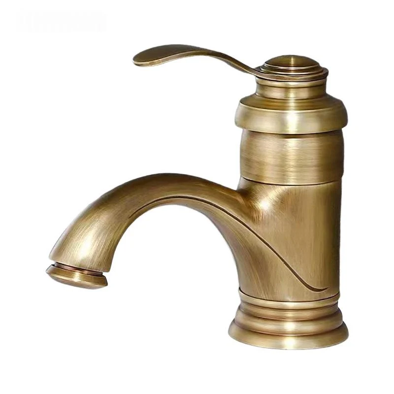Elegant Copper Basin Faucet