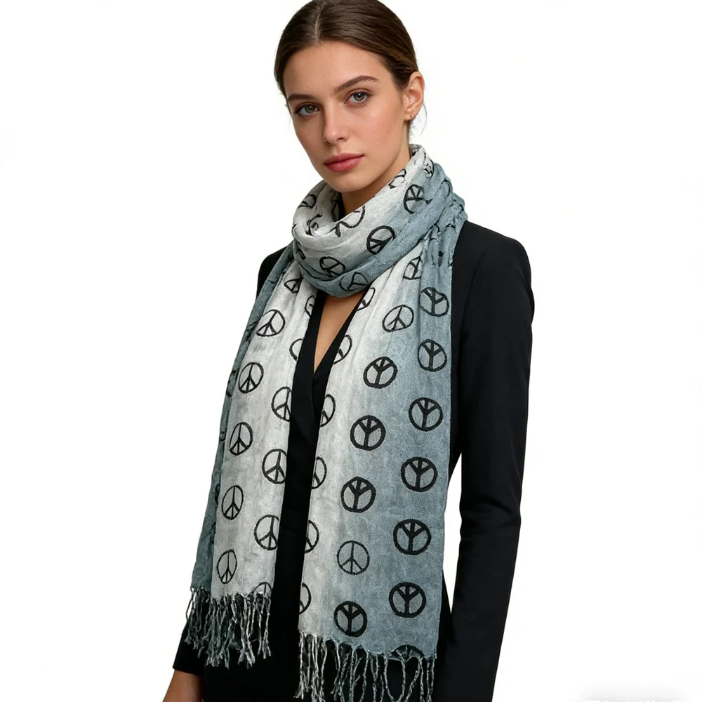 Elegant Grey Scarf