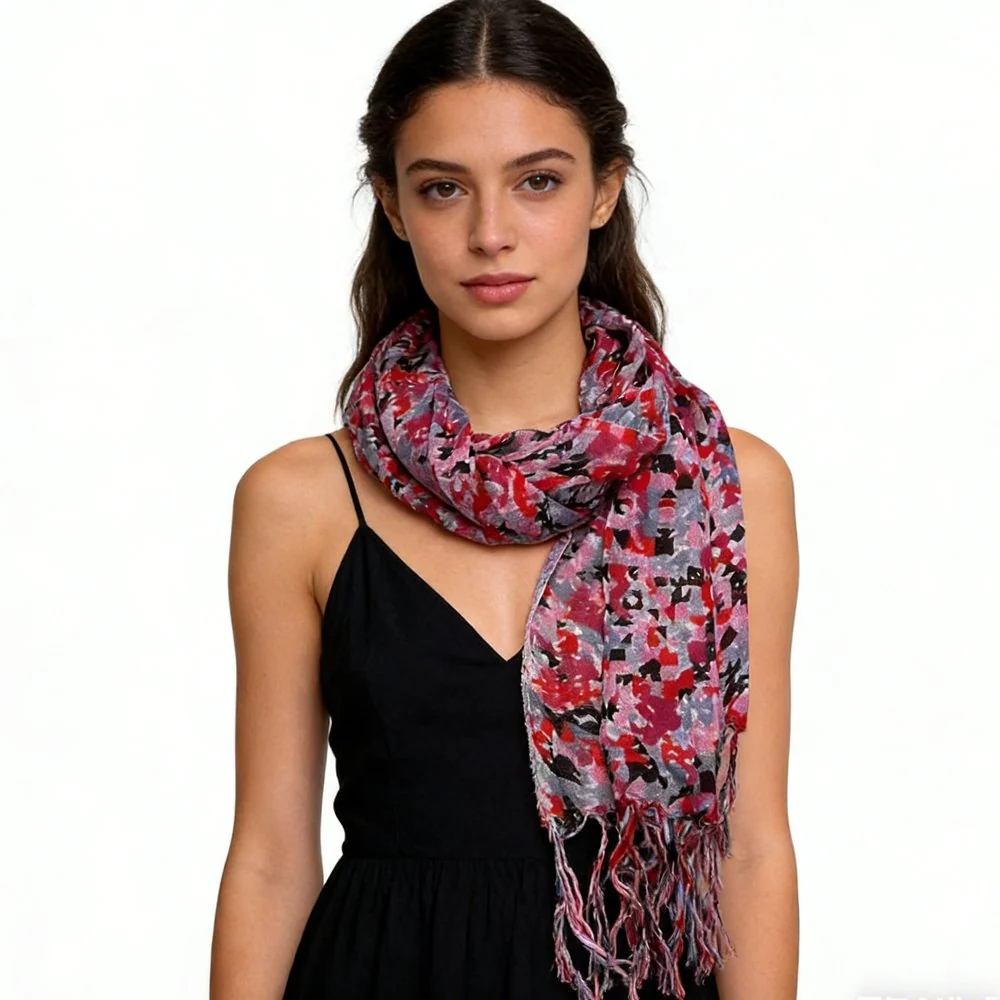 Elegant Red Scarf