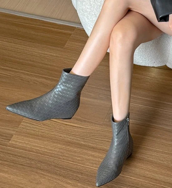 Elegant Slip On Boots