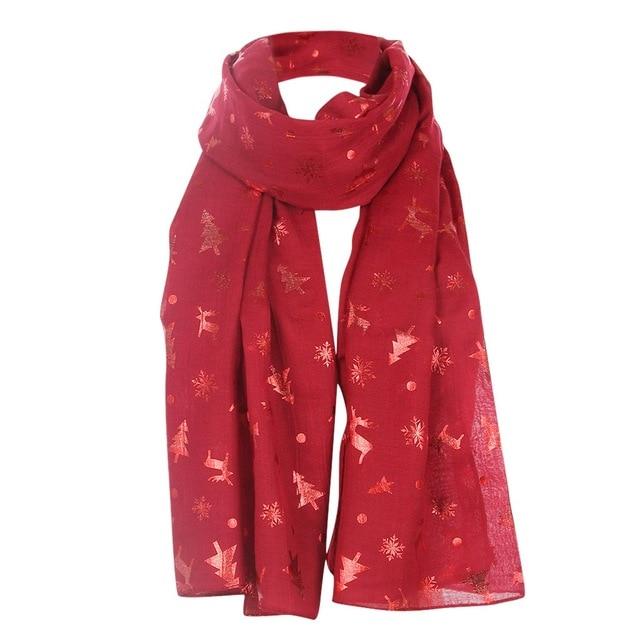 Elegant Snowflake Scarf