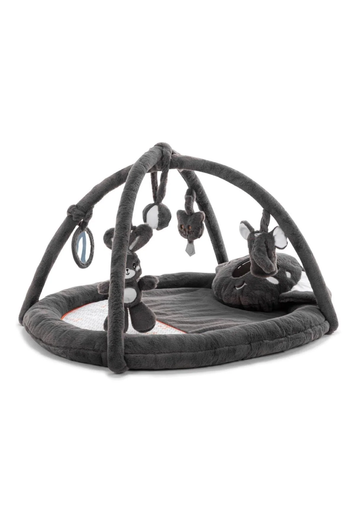 Koala-themed baby activity and play mat with removable pillow