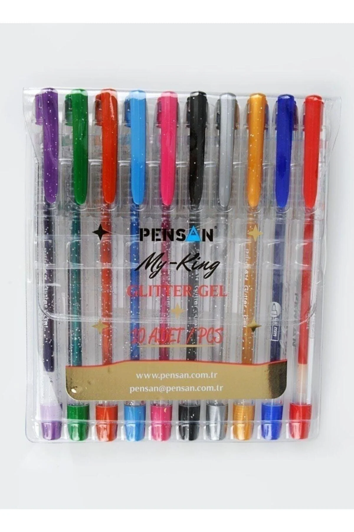 10-color eraser pen set for correction and art