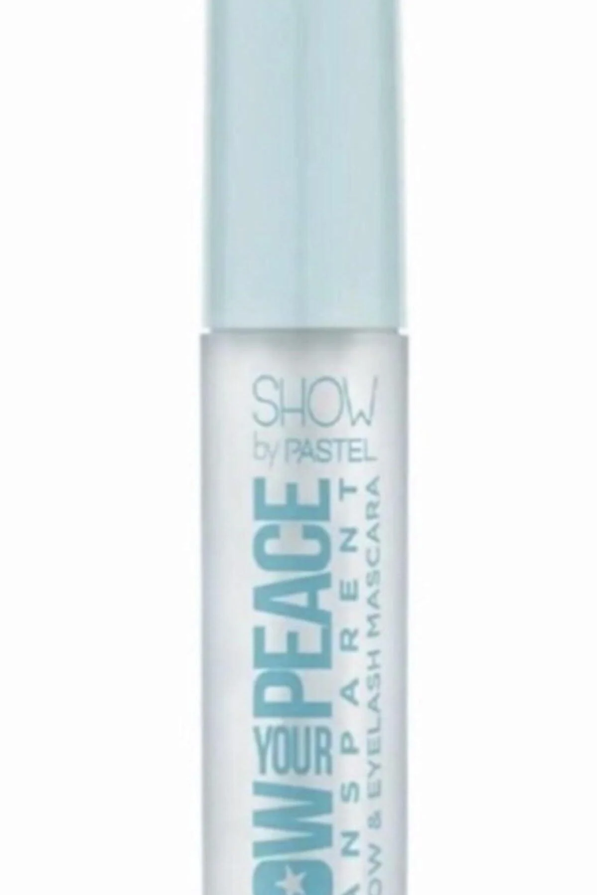 Clear mascara for eyebrow and eyelash fixation