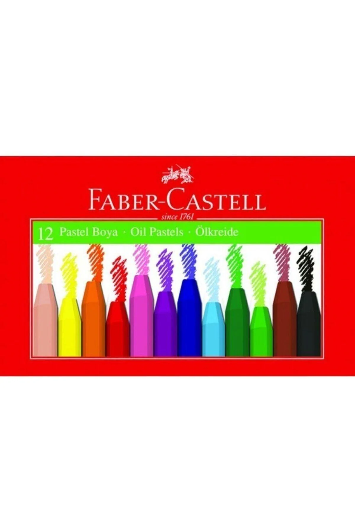 12-color crayons set for children's art projects
