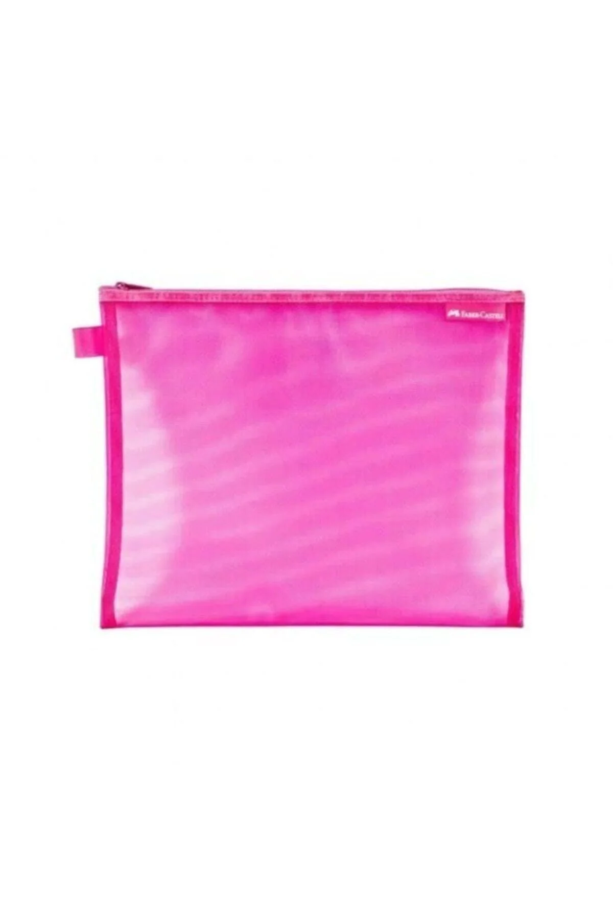 Pink mesh document file for A5 papers
