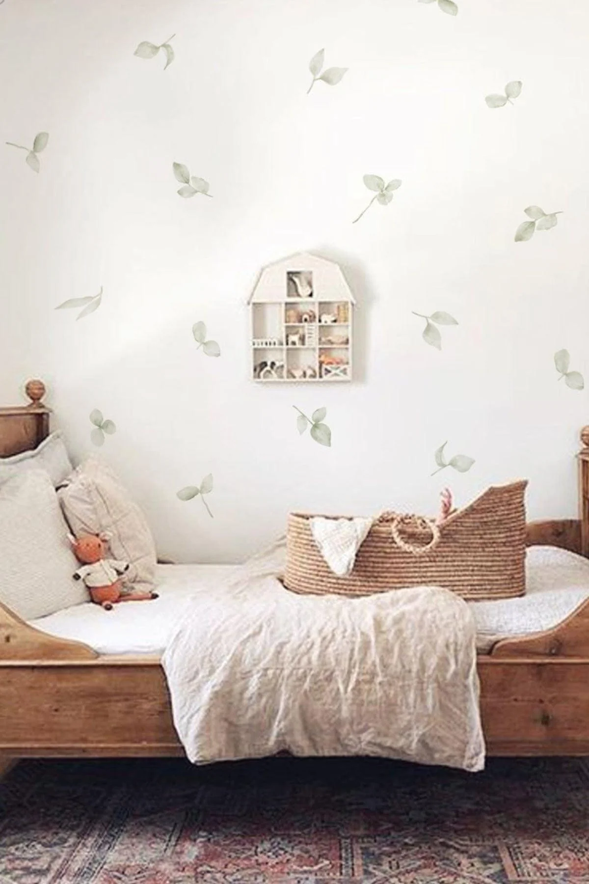 Falling Leaves Wall Sticker Set – 51 Self‑Adhesive Foil Decals
