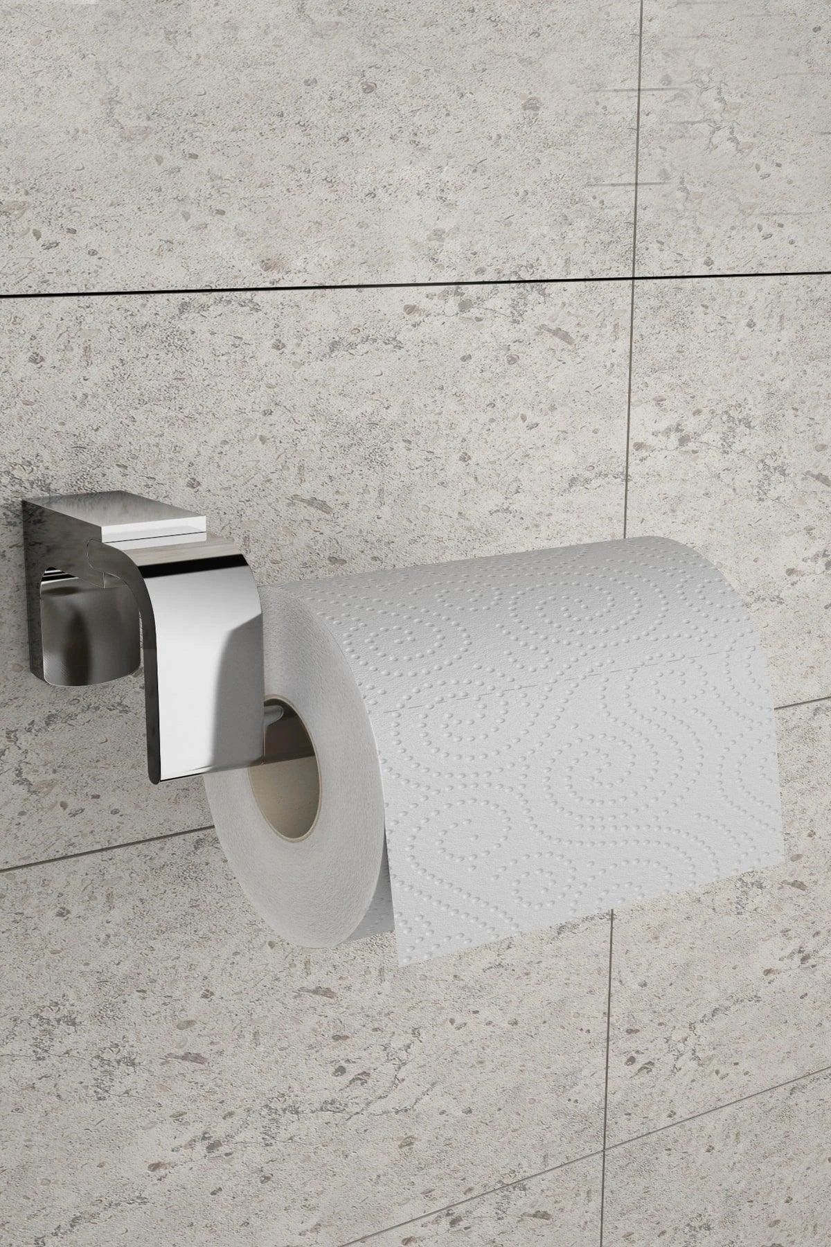Open-ended paper roll for gift wrapping