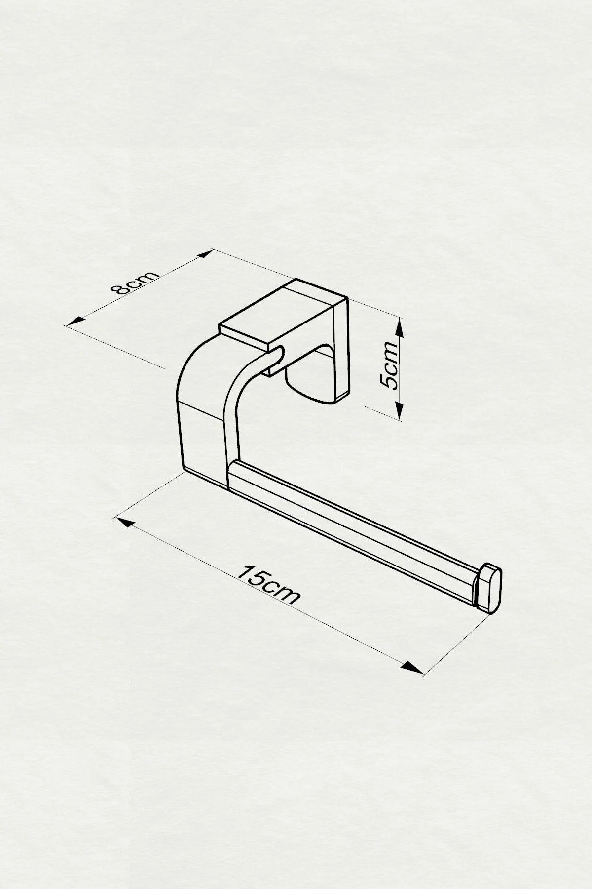 Open-ended paper roll for gift wrapping