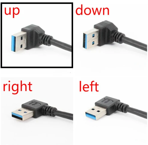 Flexible 90-Degree USB Extension Cable