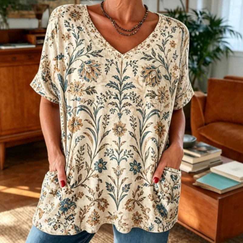 Floral Tunic Top