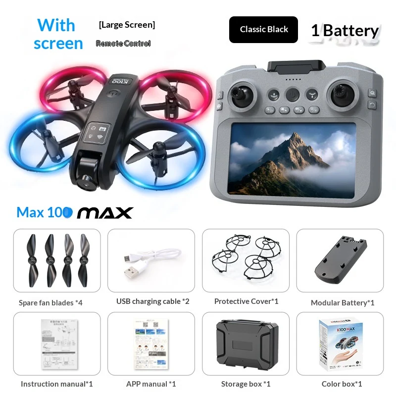 Fly Mini Drone w/ Screen