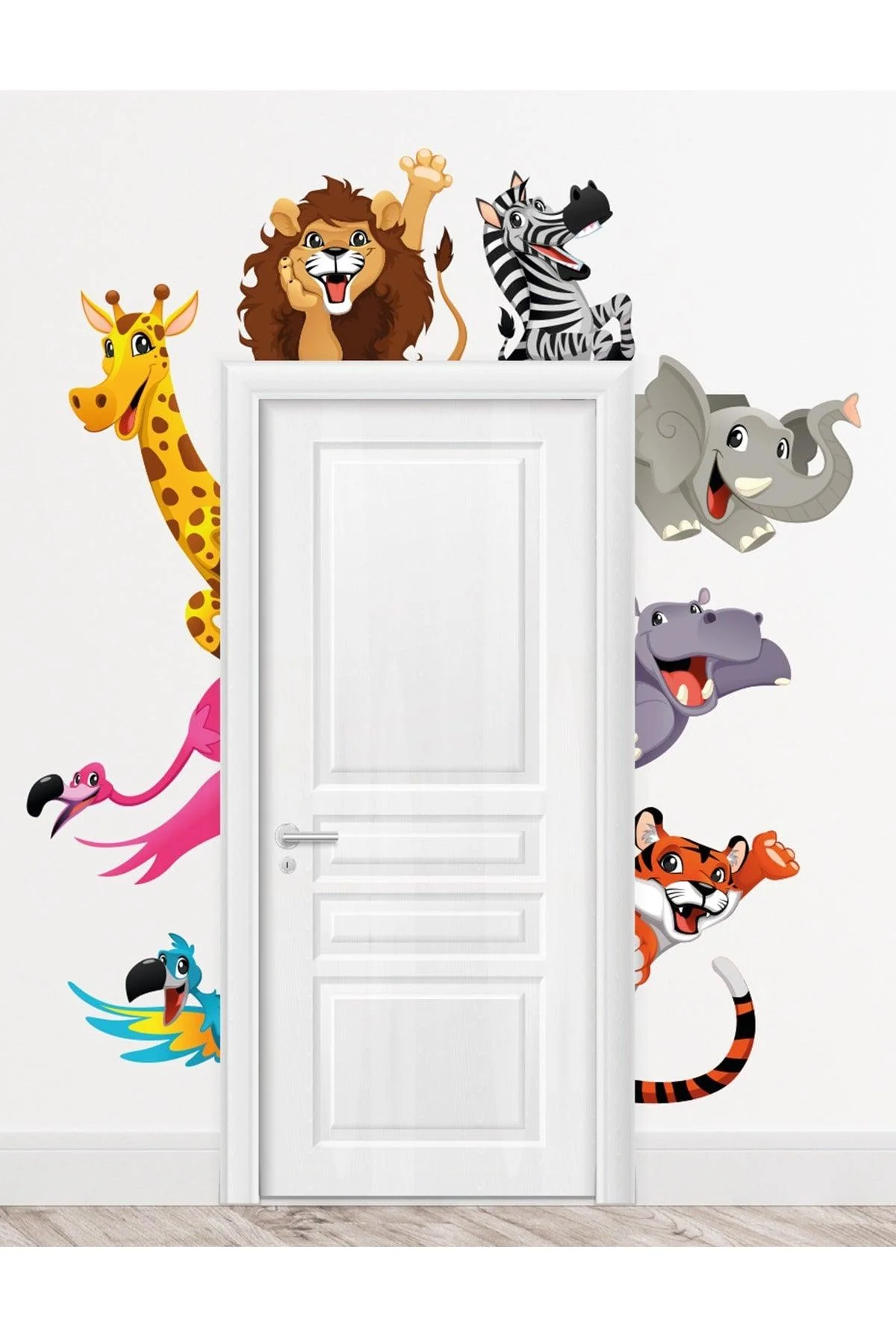 Premium Forest Animal Wall Stickers Set