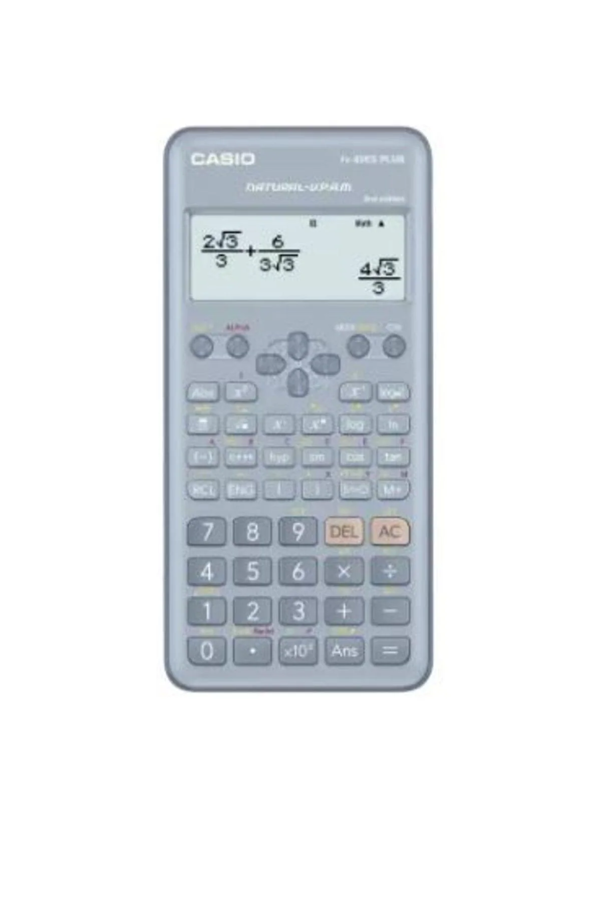 Scientific Calculator with Natural Display - Blue