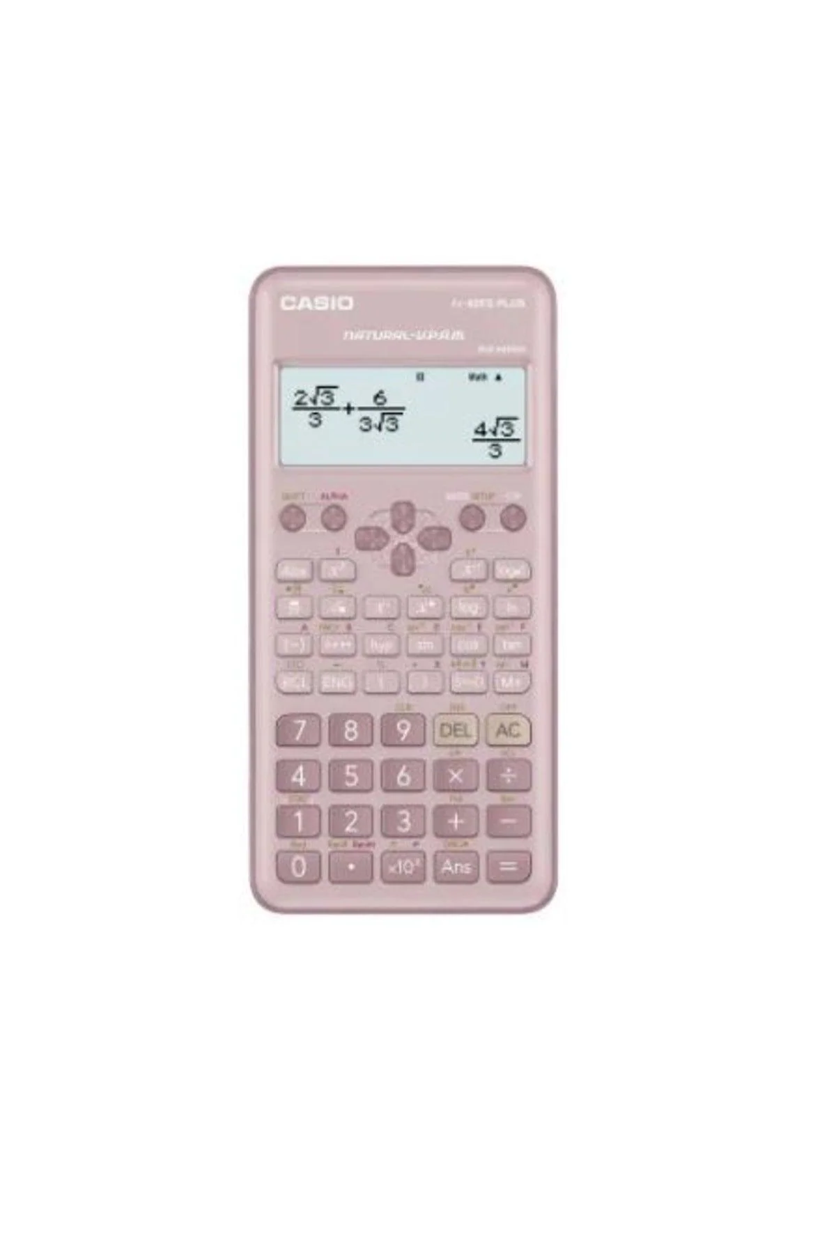 Pink Scientific Calculator with Function Keys