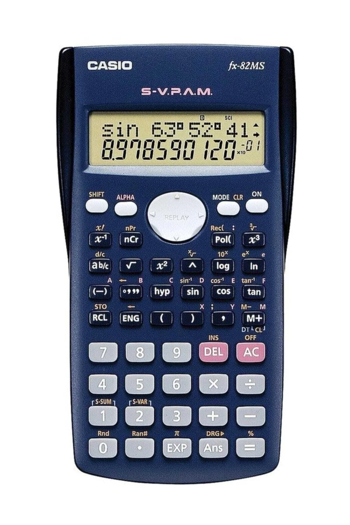 Scientific Calculator with 240 Functions and 5x6x12 Display