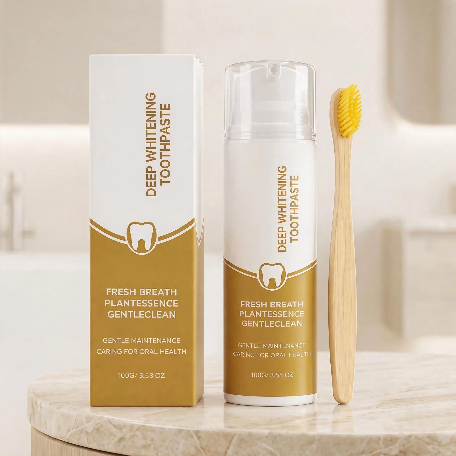 Gentle Deep-Cleaning Toothpaste for Everyday Use