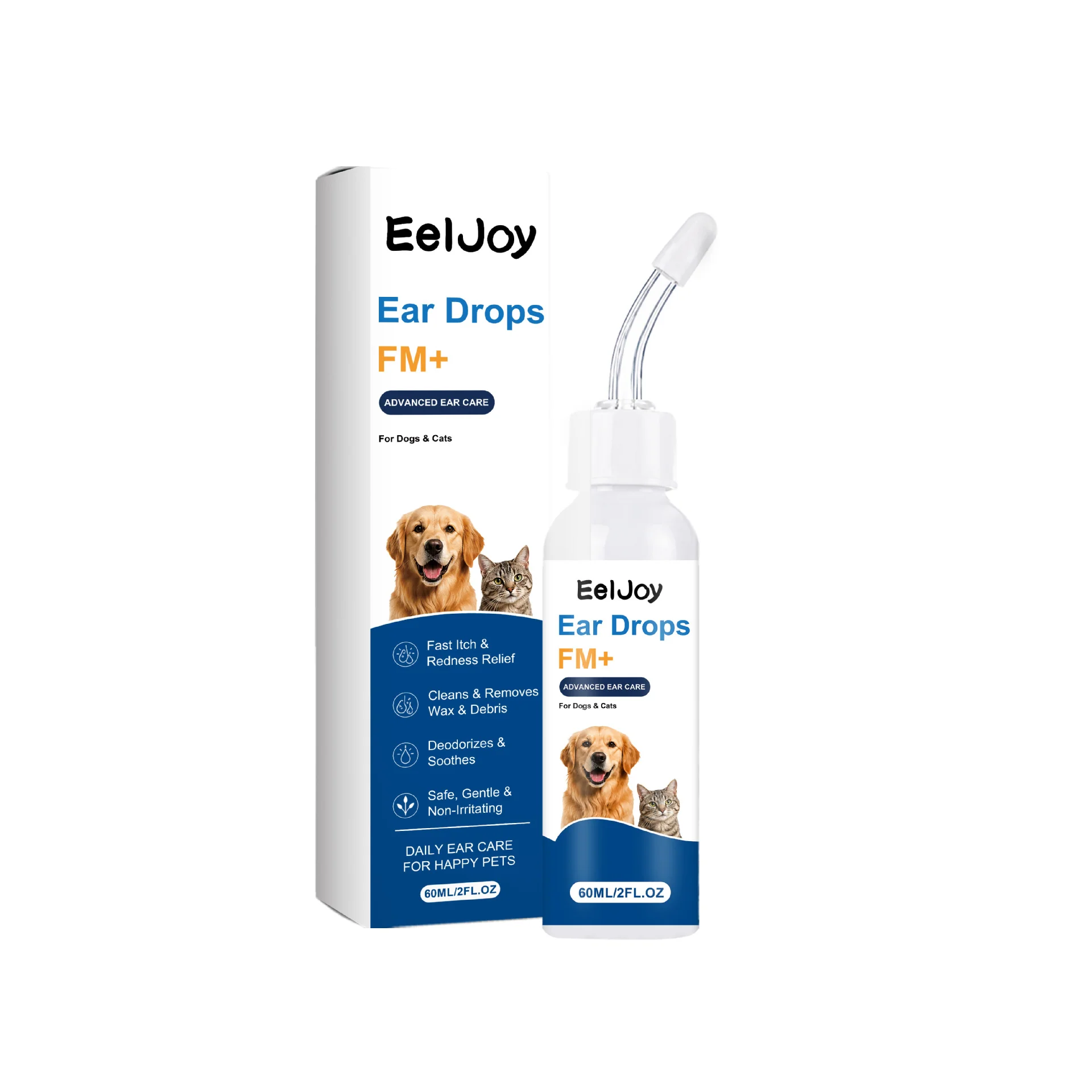 Gentle Pet Ear Cleaning Drops
