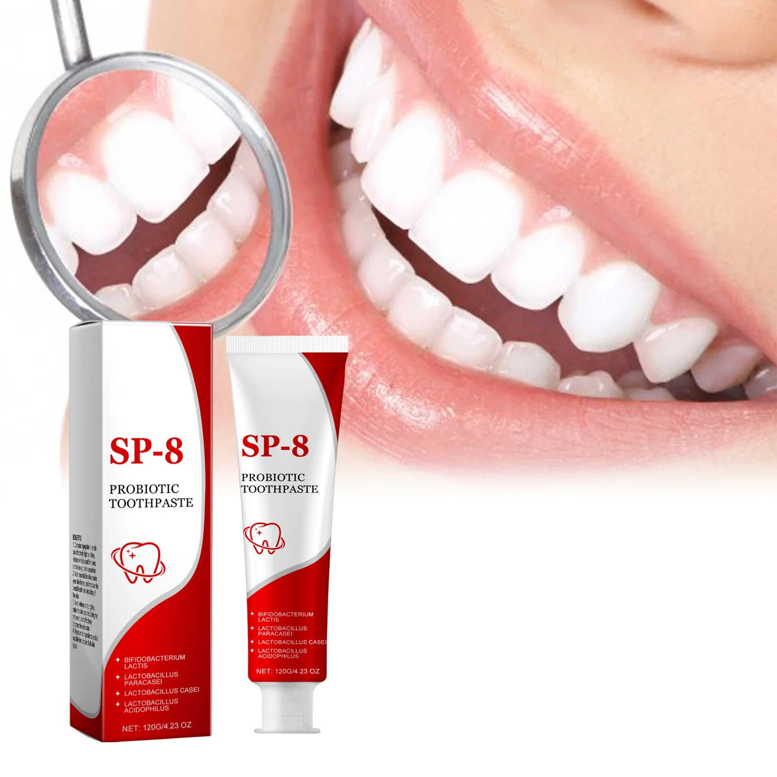 Gentle Whitening Toothpaste for Fresh Breath