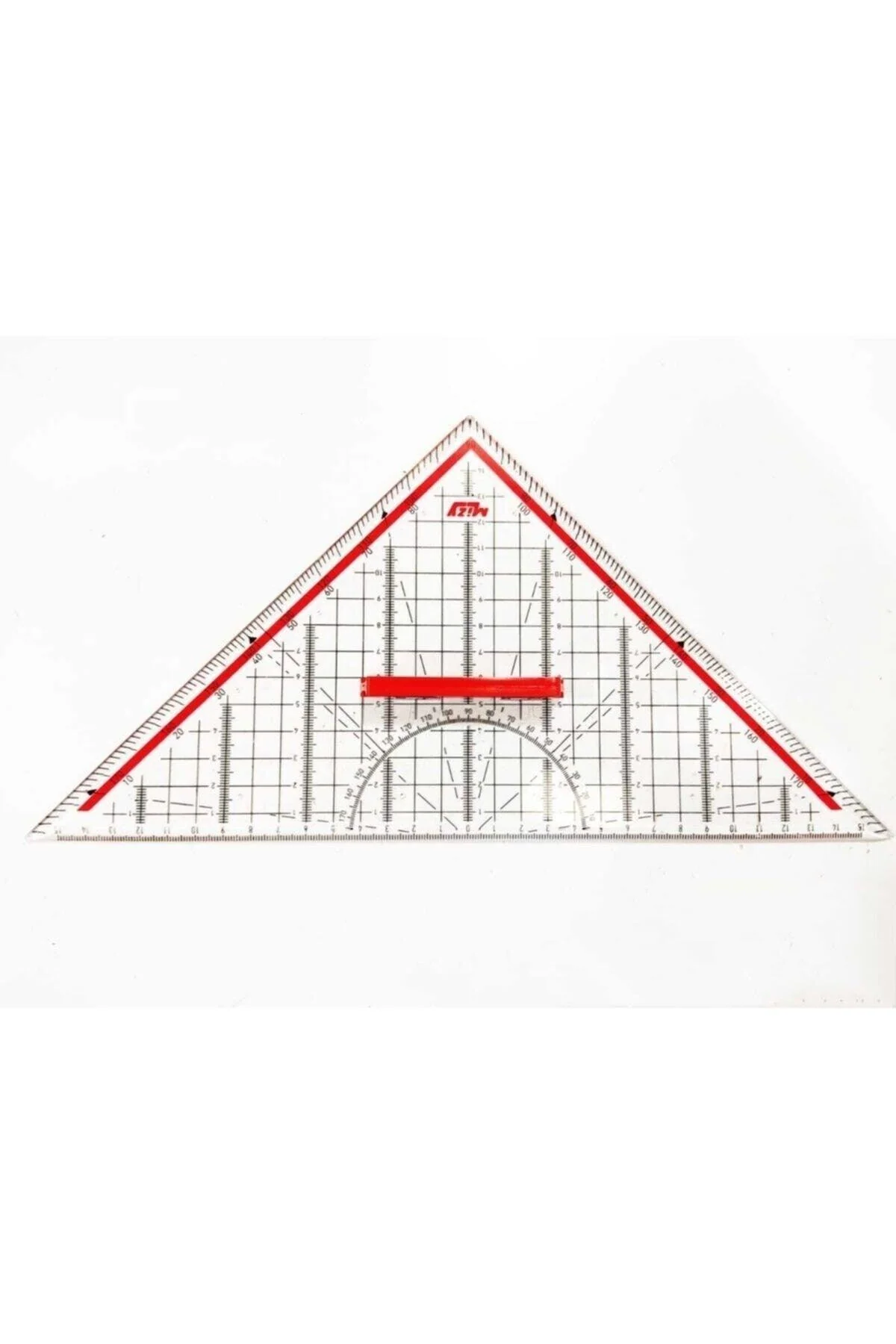 32cm triangular ruler with scale for model making and drafting