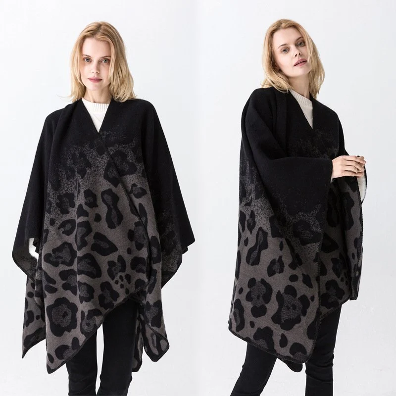 Geometry Pattern Shawl Blanket Dual-use