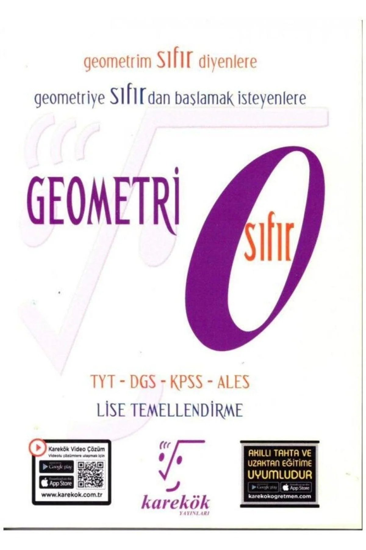 Geometry practice workbook for competitive exams (TYT, DGS, KPSS, ALES)