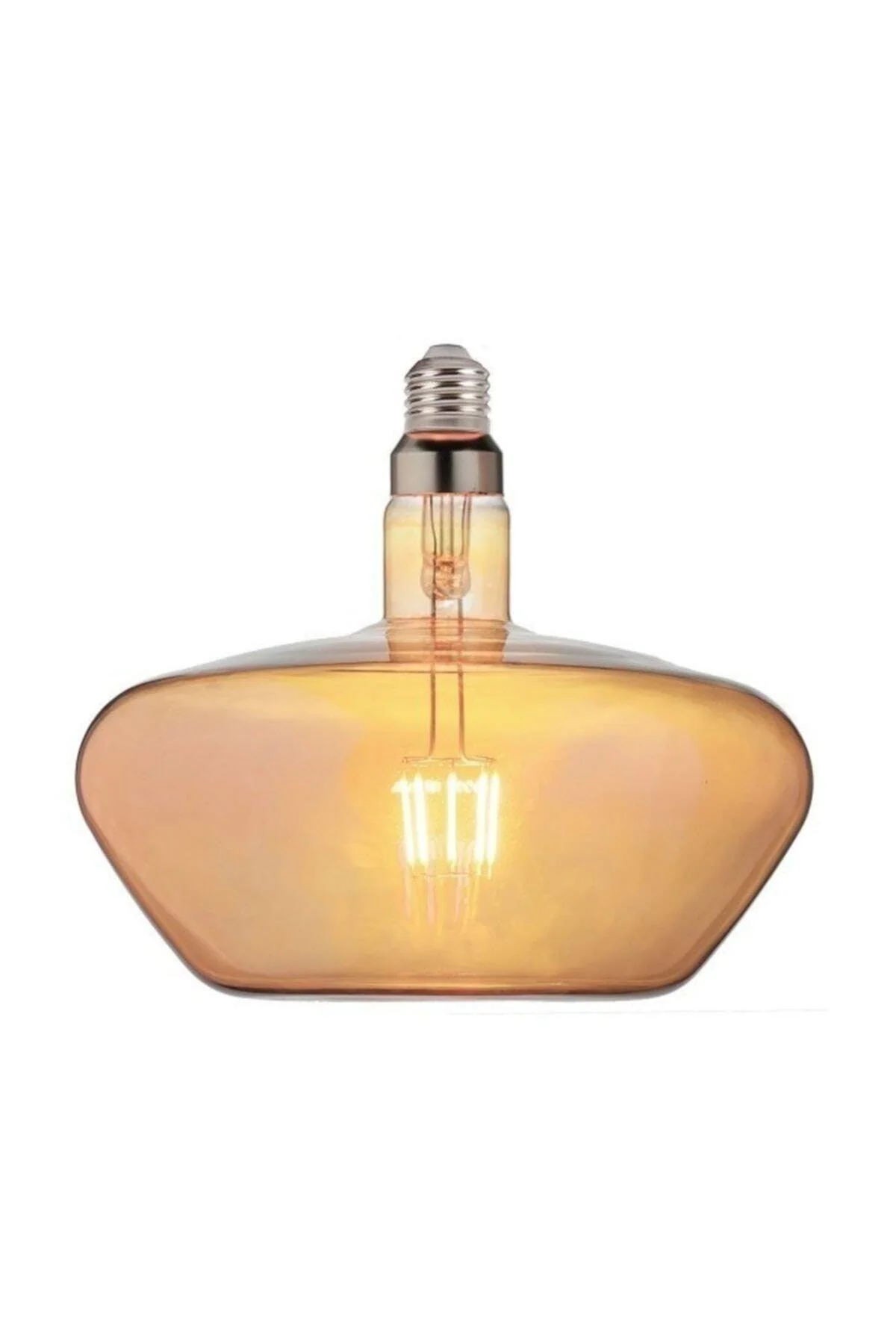 8W Amber Rustic LED Bulb – E27 Base, 2200K Warm Amber Light, 620 Lumen