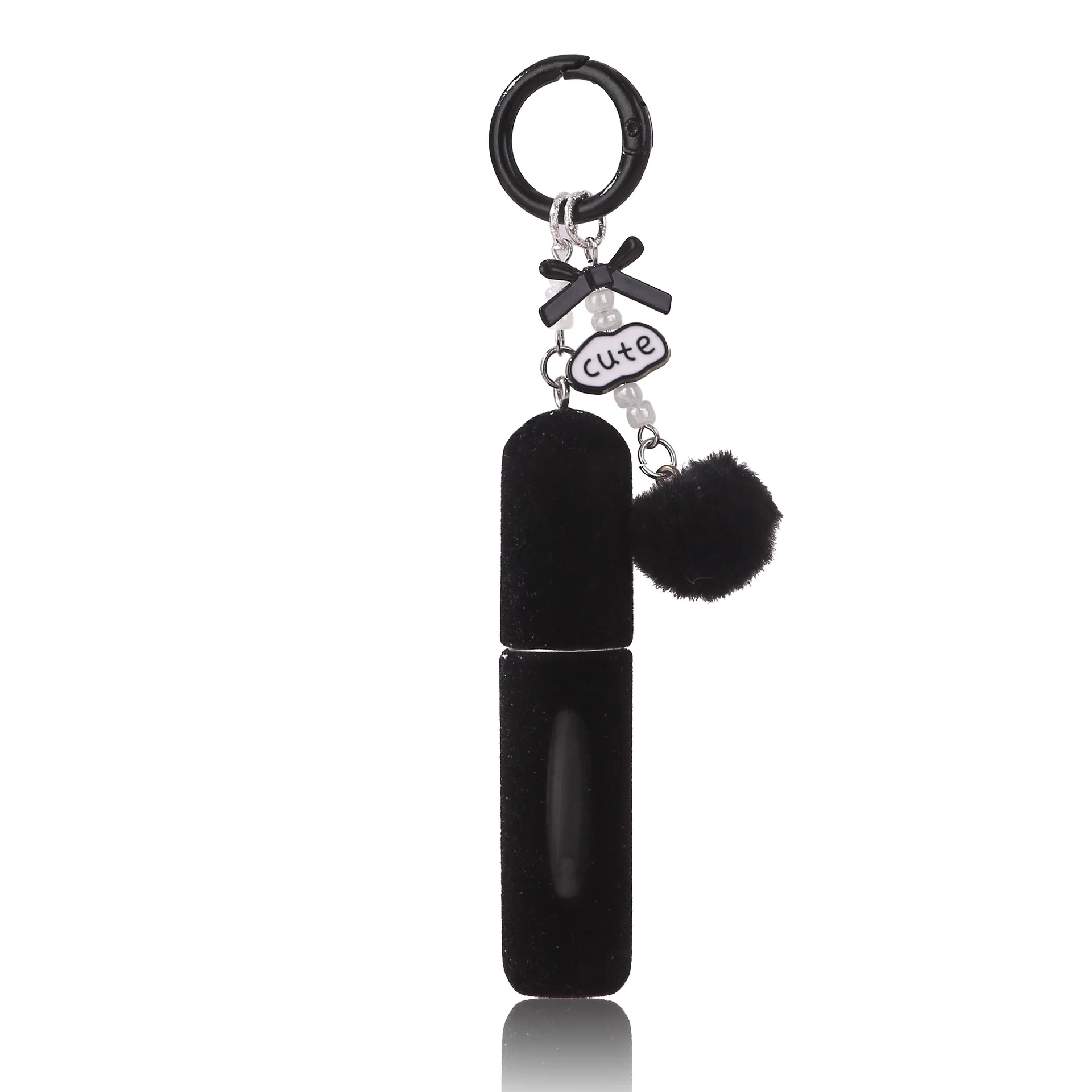 Girly Perfume Bottle Keychain