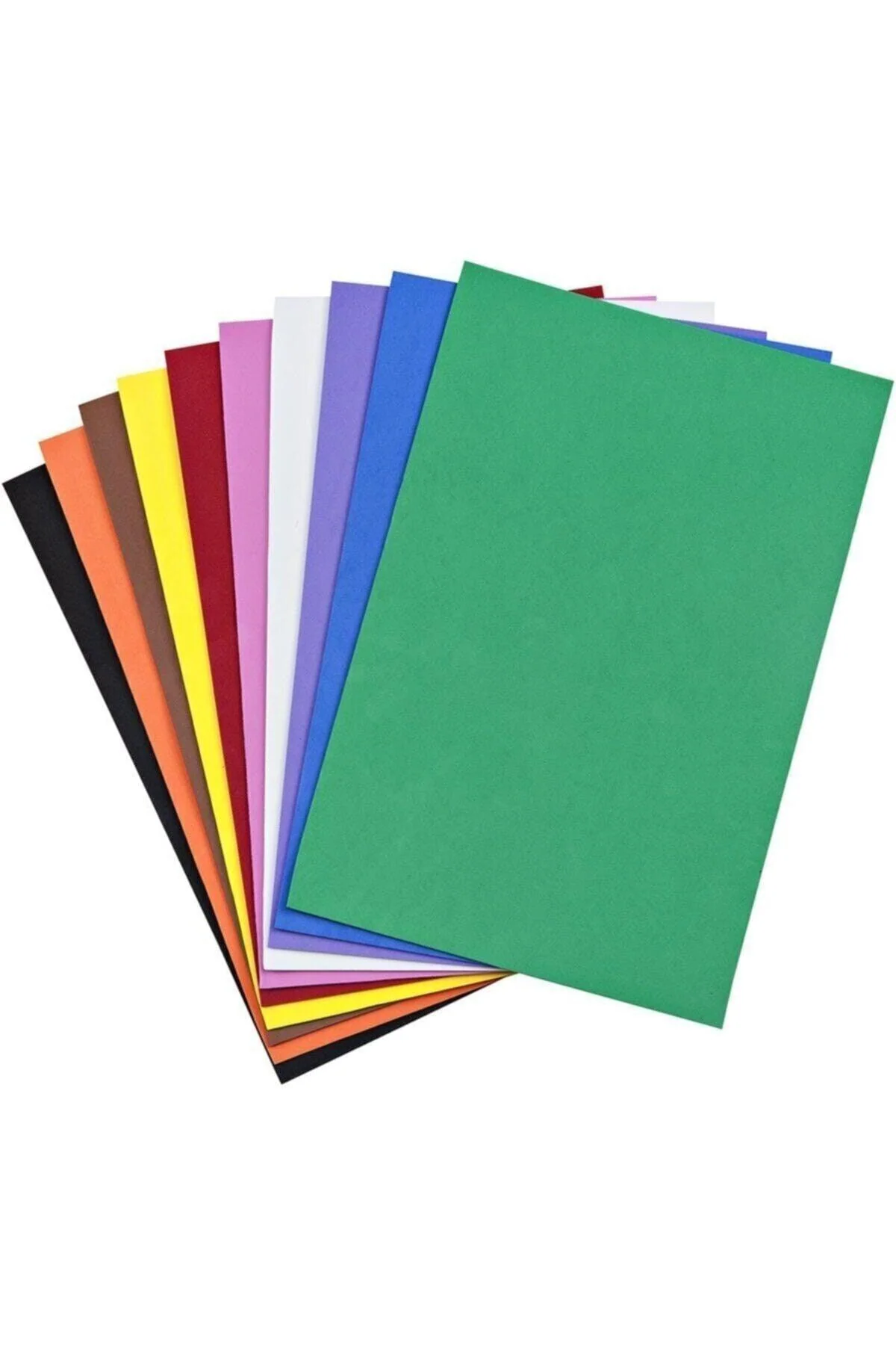 EVA Foam Sheets Without Glitter - 10 Piece A4 Set