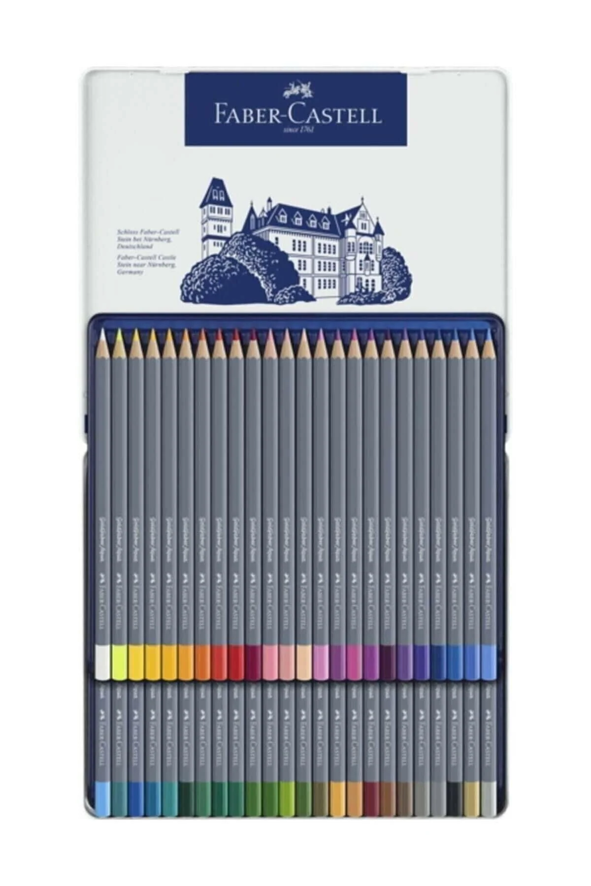 48-count watercolor crayons with vibrant pigments