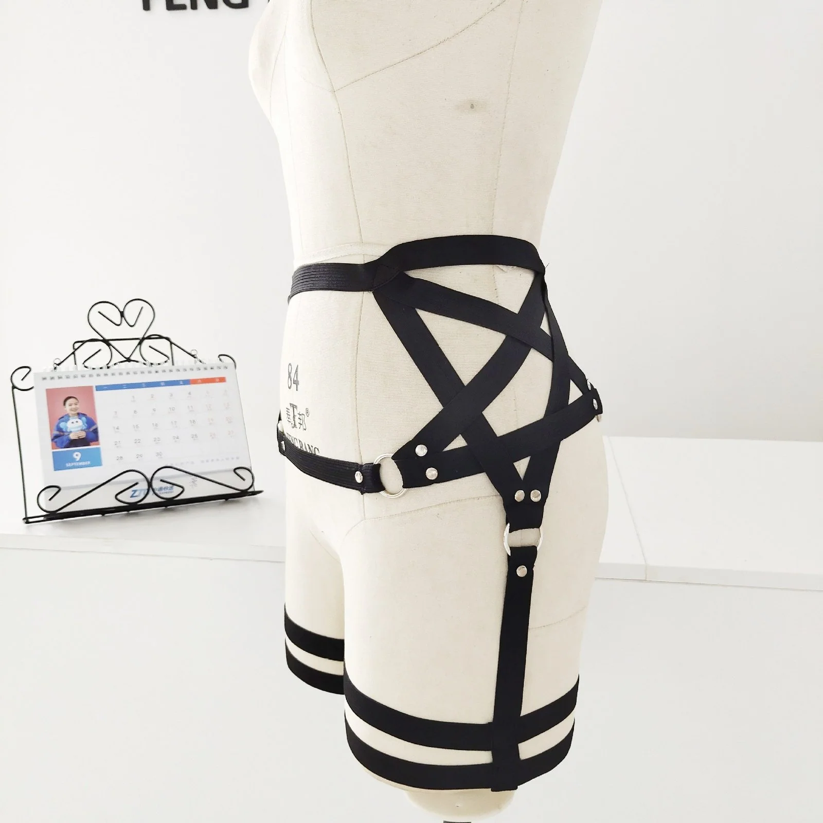 Gothic Garter Leg