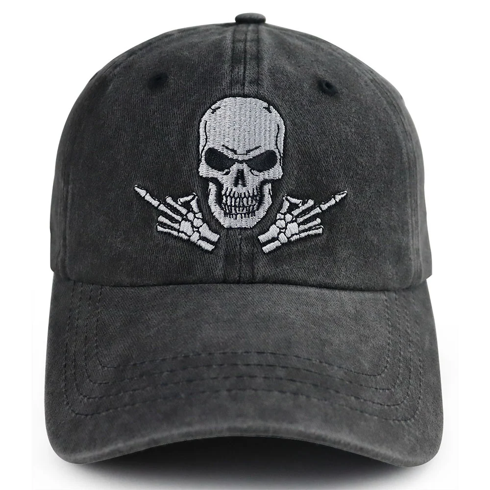 Gothic Skull Cap
