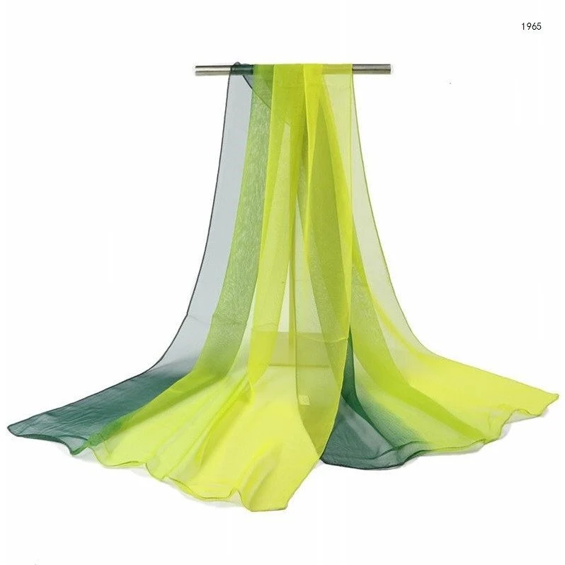 Gradient Silk Shawl for Women