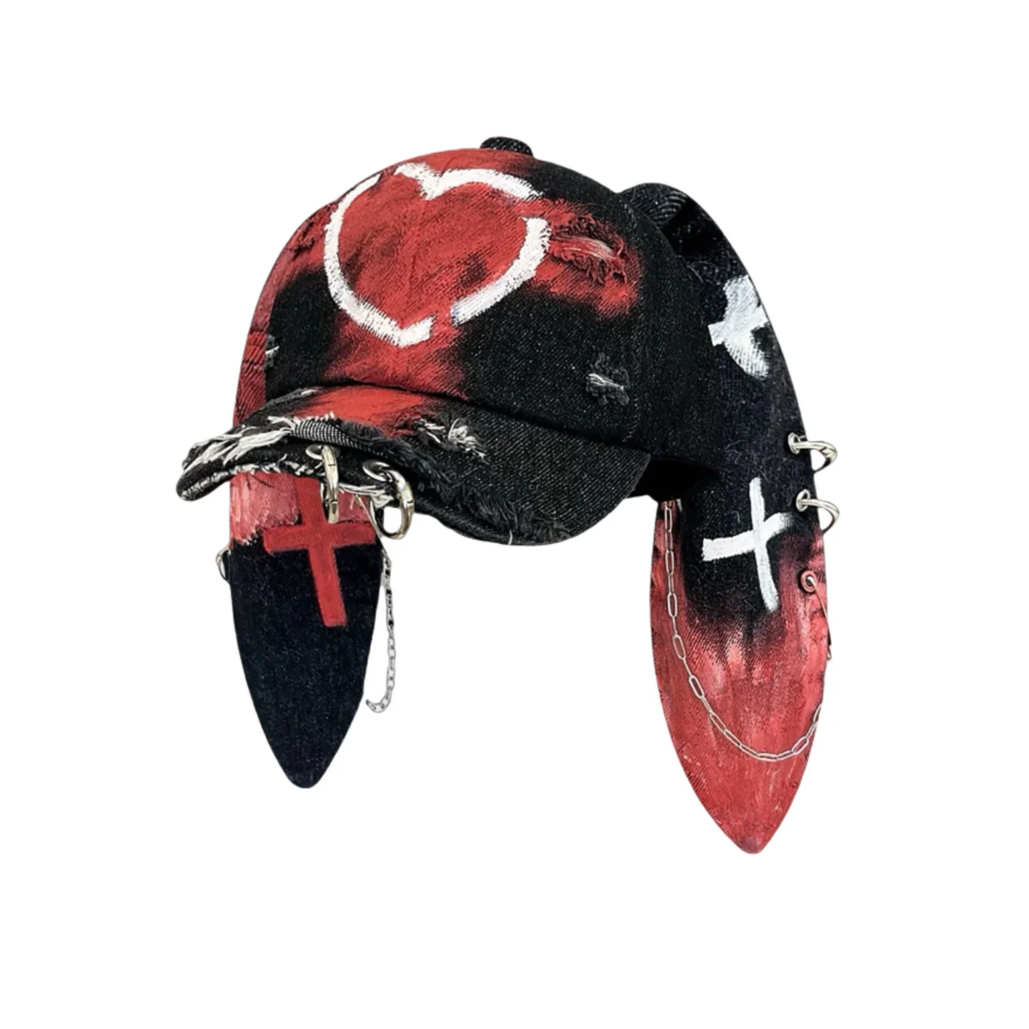 Graffiti Denim Cap