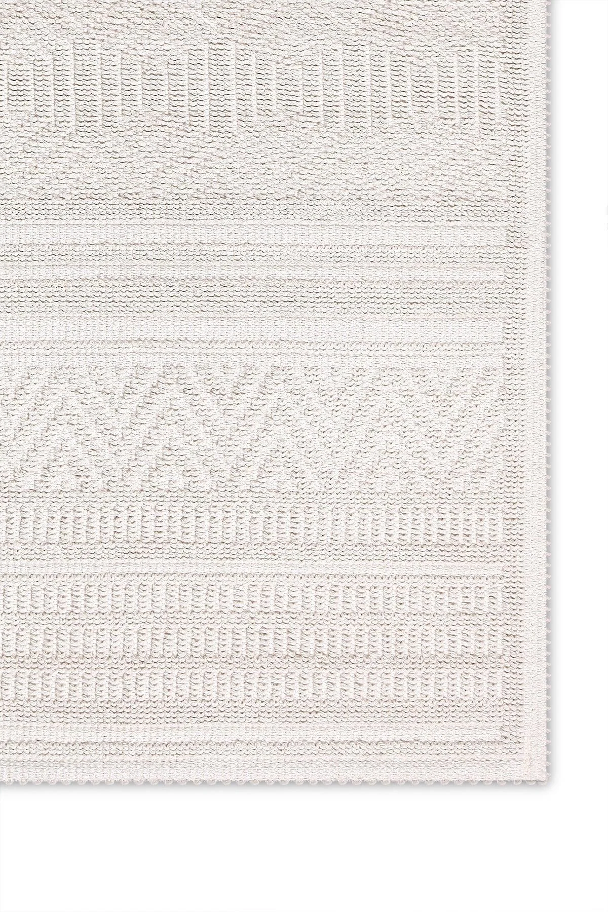 100% cotton non-slip bathroom rug set