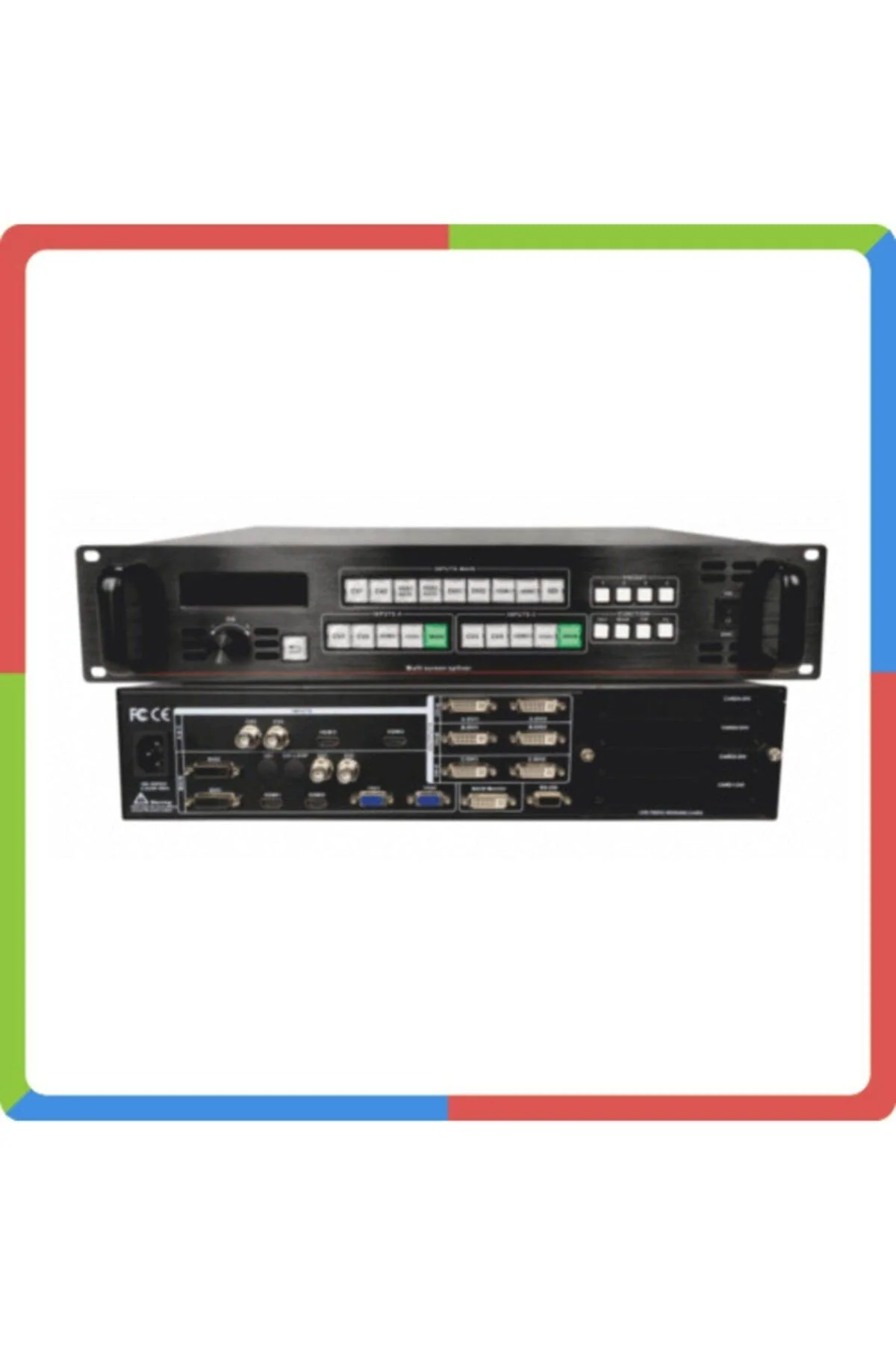High-Resolution Video Processor for LED Screens