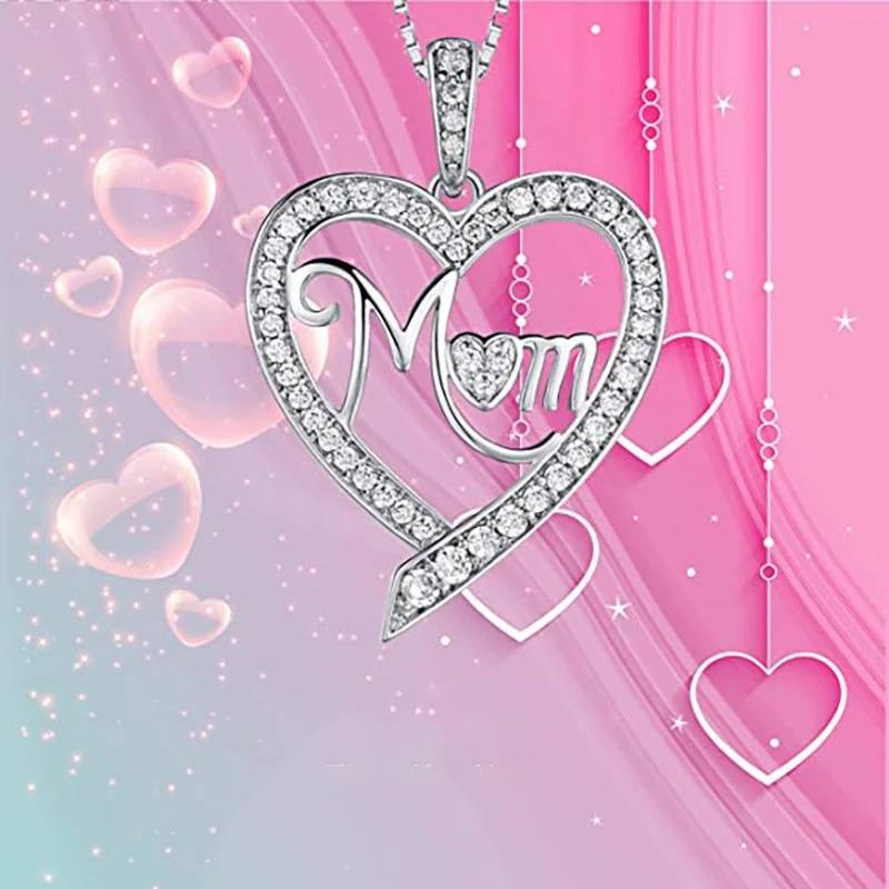 Heart MOM Necklace
