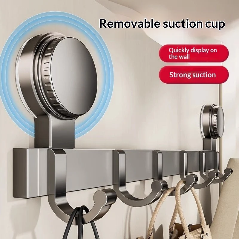 Heavy-duty Storage Rack Hook - No Drill, Strong Adhesive