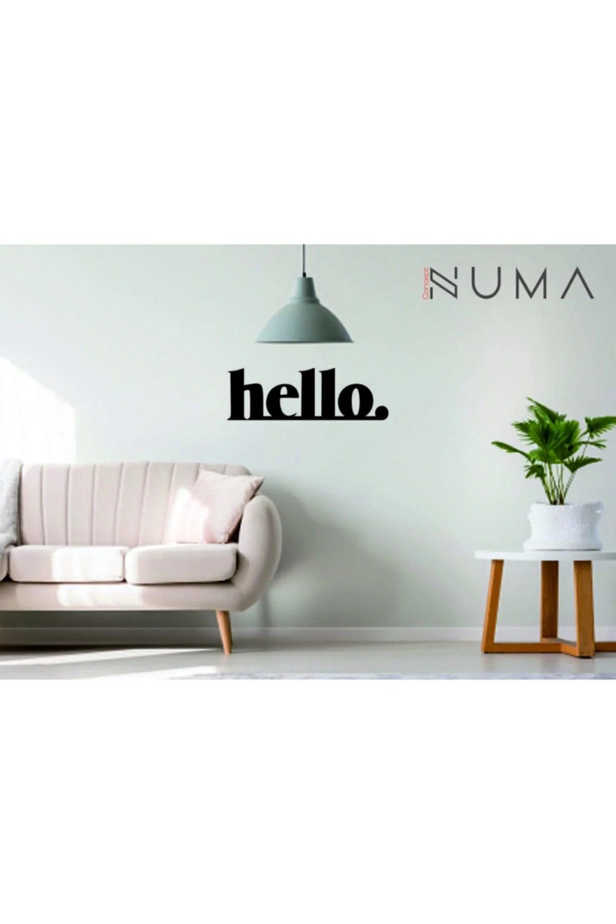 Black MDF Wall Graphic – 40 cm × 15 cm with Self‑Adhesive Backing