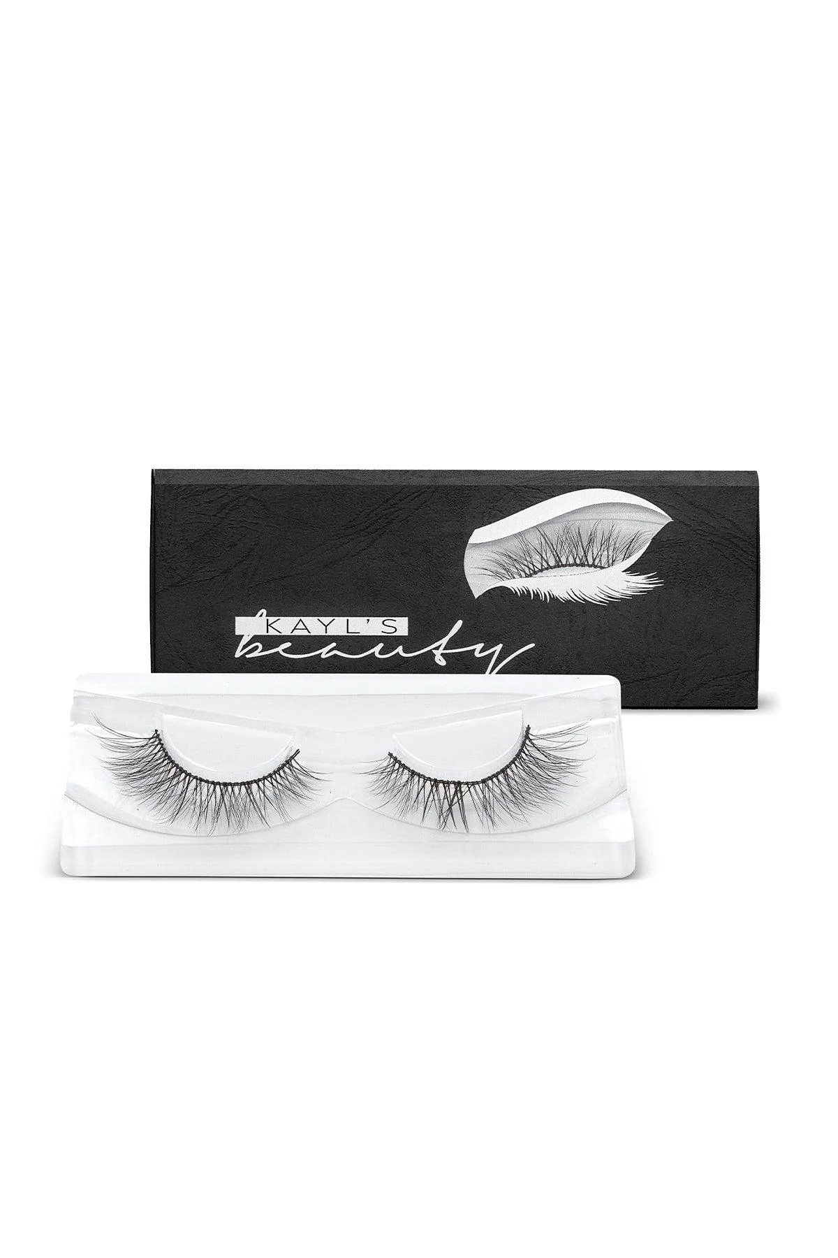 Natural Silk False Eyelashes – Soft, Water-Resistant, Reusable