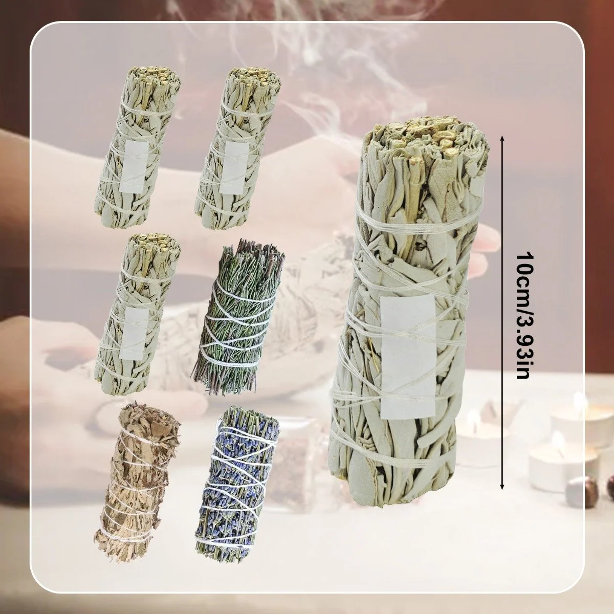 Herbal Incense Sticks Set - 6 Pack